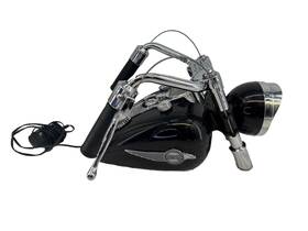 040528525 Harley Davidson 1990s Tank-handlebars Bedside Am/fm Radio With Working Headlite