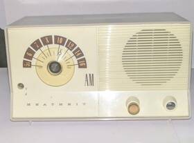 Gr-10 Heathkit Vintage 1963 Am Tabletop Radio Model No