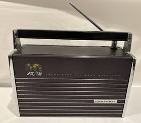 Gr-43 Heathkit Vintage Heath Transistor 16 All Band Receiver Am Fm Radio