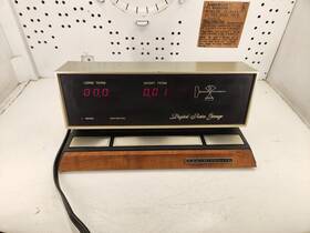 Idw-1790 Heathkit Vintage Heath-zenith Digital Rain Guage Weather Station- Powers On