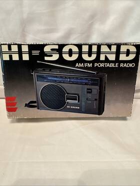 Hr212 Hi-sound Vintage Am/fm Portable Radio With Earphone Model