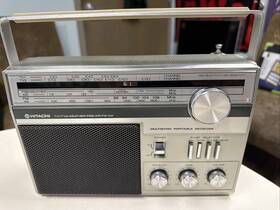 Kh-1670h Hitachi Radio Am/fm Tv Weather Ac/dc Tested And Working Vintage