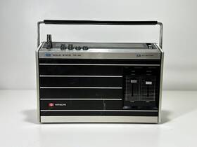 Kh-1038r Hitachi Kh1038r Solid State Fm-am All Transistor Radio Works / Low Volume