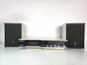 Sp-2812 Hitachi Rare Sp2812 Ambiophonic System Am Fm Stereo 8 Track Player 70s Obo