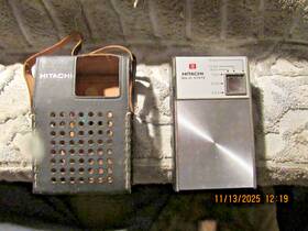 Th-622 Hitachi Th622 Vintage Am Radio Solid State Mw Transistor 6 With Case