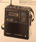 Icf-3000w Sony Vintage Radio Dealer Sheet
