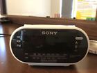 Icf-c112 Sony White Dream Machine Alarm Clock With Snooze Model Works