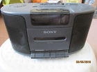Icf-cs650 Sony Dream Machine Radio With Cassette Tape Player Dual Alarm