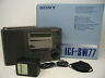 Icf-sw77 Sony Multi Band World Radio Receiver With Original Box