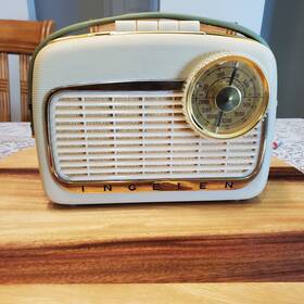 Trv-111 Ingelen Vintage Portable Austrian Transistor Radio - Very Nice- Working