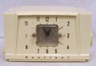 Iu365 Sentinel Vintage Clock Radio Model Cream Plastic Case Works Iu365 Sentinel Vintage Clock Radio Model Cream Plastic Case Works