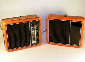 3860 J. C. Penney Jcpenney Portable Am/fm/8track Player Model 3860... For Parts Or Repair Only