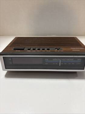680-3802b J. C. Penney Vintage Jcpenney Digital Clock Radio Tested Working