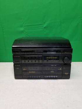 683-1938-01 J.c. Penney Vintage Jc 683-1938 Am/fm Stereo Radio Dual Cassette/belt Drive Turntable