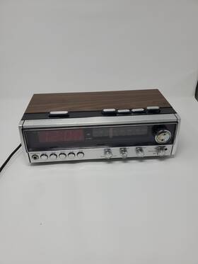 690-3814 J. C. Penney Jc Penny Am/fm Electronic Digital Calendar Vintage Model
