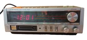 850-2148 J. C. Penney Am/fm Clock Radio Cassette Player