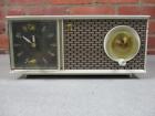 J514w Zenith Clock Tube Radio Model Vintage Works Very Clean