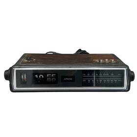 680-3754 Jc Penney Parts Vintage Retro Jcpenney Flip-clock Alarm Clock Am-fm Radio Model