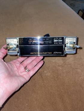 981-0206 Jc Penny Vintage Truck Car Radio Stereo Am/fm 8 Track Player Nwt