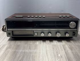 680-3740 Jcpenney Jc Penney Am/fm Stereo 8 Track Electronic Calendar Player Model Read