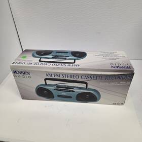 Jensen Scr-425-te Vintage Audio Am/fm Stereo Cassette Recorder Model Teal Nos