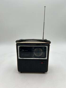 Fpr-1272b Juliette Vintage Topp Portable Radio Am/fm Ac/battery Not Working