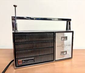 Fu-1230 Juliette Vintage Topp Am/fm Solid State Instant Sound Radio - Tested