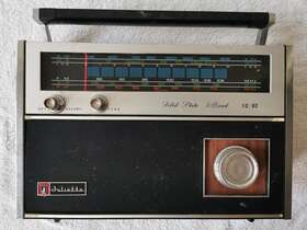 Mpr-3005 Juliette Solid State Radio 5 Band Ac/dc Portable Model See Video