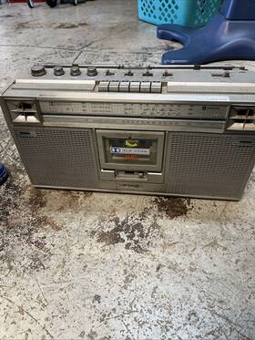 Rc-656jw Jvc Rc-656 Cassette/radio Boombox