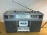 K6062 Yorx Vintage Stereo Dual Cassette Recorder Player Model Needs Work