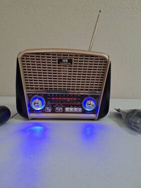 Kf-am15 Kingboard Classic 2-tone Retro Radio