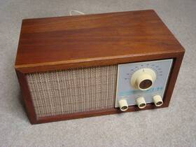 Modle-21 Klh Vintage 60s Model Twenty One 21 Fm Radio Receiving System Wood - Works
