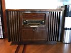 7041-3d Konzertschrank Grundig Radio Manual Vintage Vinyl Records
