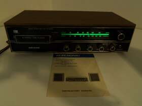 403t Kor Sonic Tam Vintage Kor/sonic Solid State Stereo Am Fm Radio Receiver With 8 Track Player