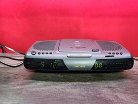 Cl1148sl Koss Vintage Stereo Cd Player Am Fm Clock Radio Tested No Battery Cover
