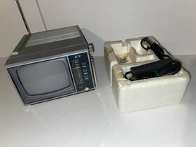 Ktv526a Ktv Vintage Black And White Am/fm Model Kt526
