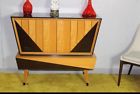 Kuba Mid Century Modern German Wood Console High End Tango