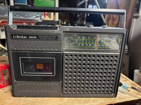 99-16503w Lafayette Vintage Am/fm Radio Cassette Criterion 300r Japan Please Read