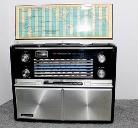 99-3526wx Lafayette Star-firevi 18 Transistor Radio-rare