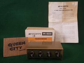 99-4535 Lafayette Nos Vintage Radio 4 Channel Transistorized Micrpohone Mixer