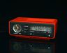 Lausitz 2011 Robotron Elektronik Vintage Space Age Radio East Germany Red
