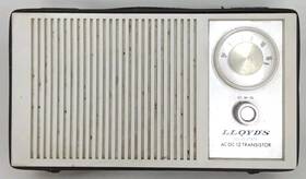 7s44b Lloyds Vintage Solid State Am Portable 12 Transistor Radio Model 1970s