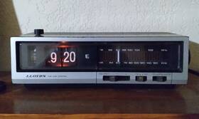 J215 Lloyds Working Am/fm Digital Flip Clock Radio Model