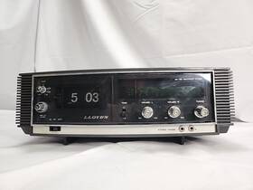 J636g-37a Lloyds Vtg Fm/am Clock Radio Model Flip Groundhog Day Works