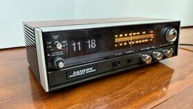 Jj-6954g-215a Lloyds Flip Clock Alarm Am/fm Multiplex Stereo Jj-695g-215a Radio Works