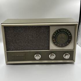 Tm-75 Lloyds Rare Vintage 1950s Model Am/fm Radio High Fidelity Tested Read