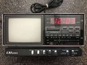 580.50310850 Lxi Series Vintage Sears Tv Radio 1987 Model #