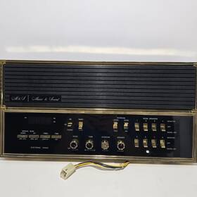M&s Music & Sound 300/350 Vintage M&s And Model Intercom Radio Master Station Untested