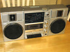 M9815k Sanyo Vintage Portable Stereo Cassette Boombox Am Fm Shortwave Nr