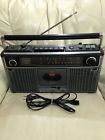 M9950 Sanyo Vintage Boombox Radio Portable Ghetto Blaster Stereo Cassette Repair